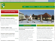 Tablet Screenshot of doubravcice.cz